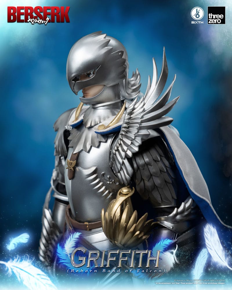 Berserk Action Figure 1/6 Griffith (Reborn Band of Falcon) Edizione Deluxe 40 cm