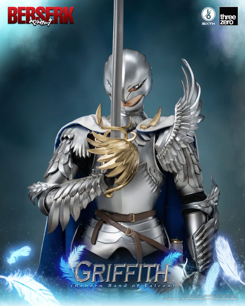 Berserk Action Figure 1/6 Griffith (Reborn Band of Falcon) Edizione Deluxe 40 cm