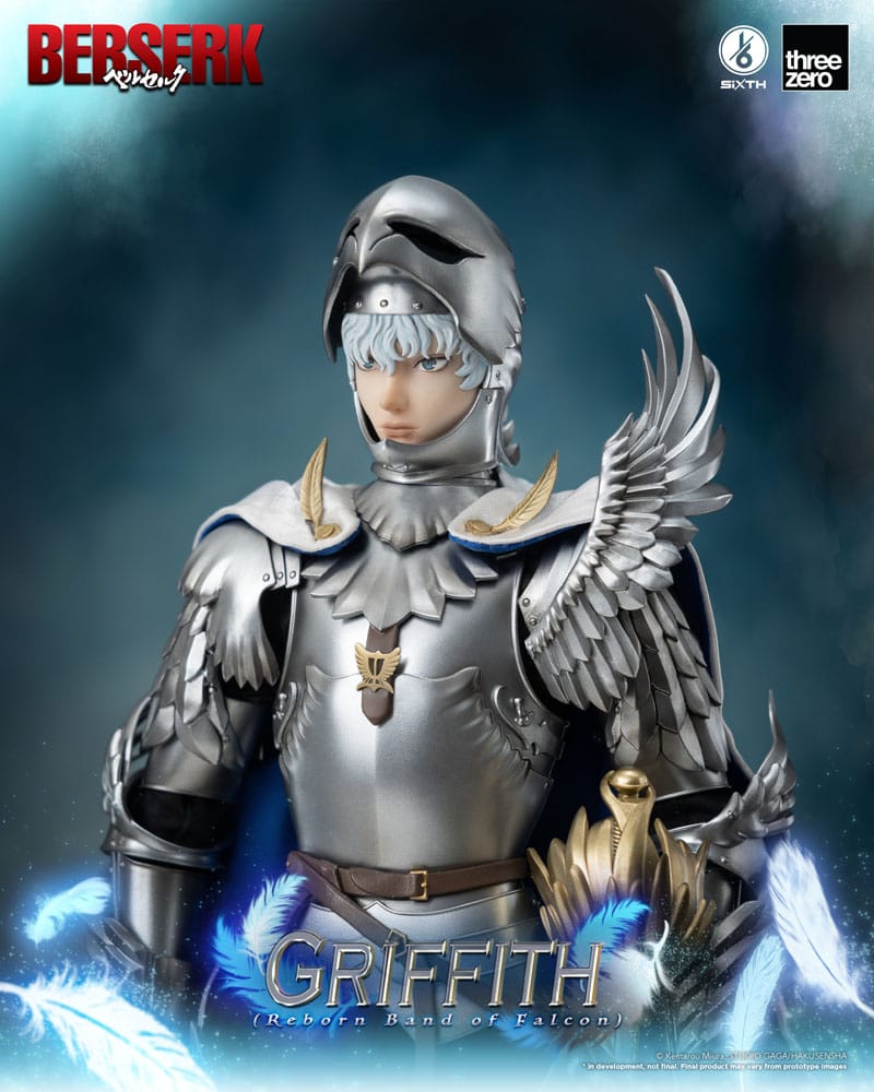 Berserk Action Figure 1/6 Griffith (Reborn Band of Falcon) Edizione Deluxe 40 cm