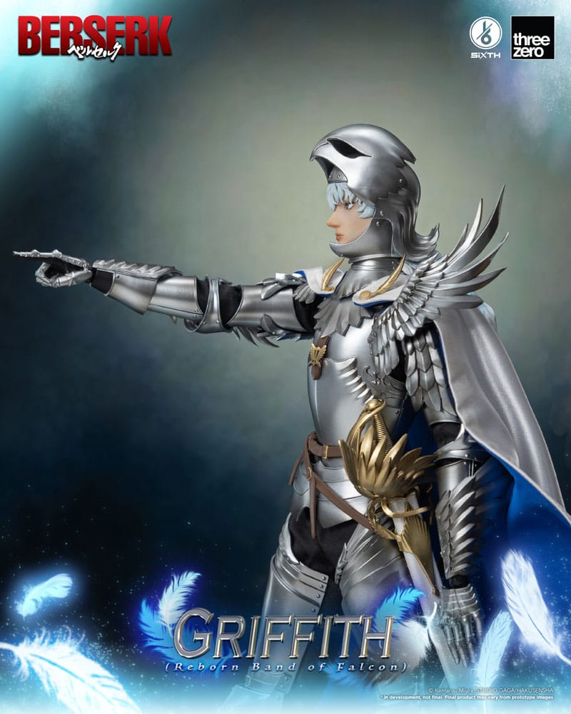 Berserk Action Figure 1/6 Griffith (Reborn Band of Falcon) Edizione Deluxe 40 cm