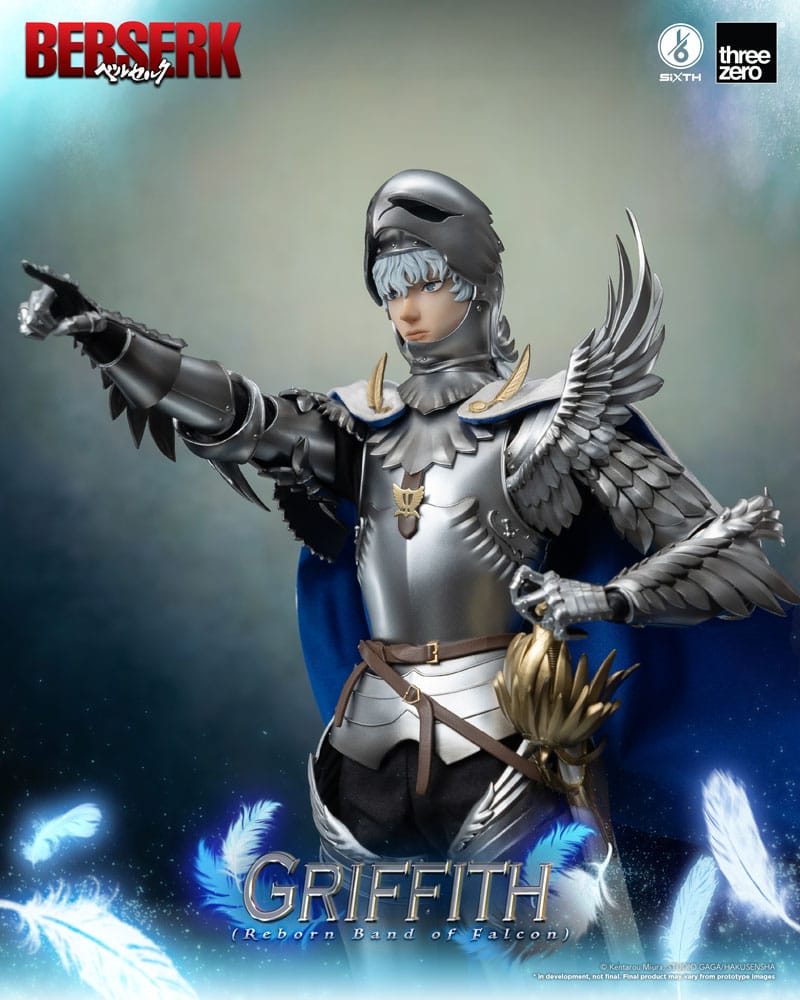 Berserk Action Figure 1/6 Griffith (Reborn Band of Falcon) Edizione Deluxe 40 cm