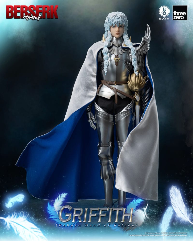 Berserk Action Figure 1/6 Griffith (Reborn Band of Falcon) Edizione Deluxe 40 cm