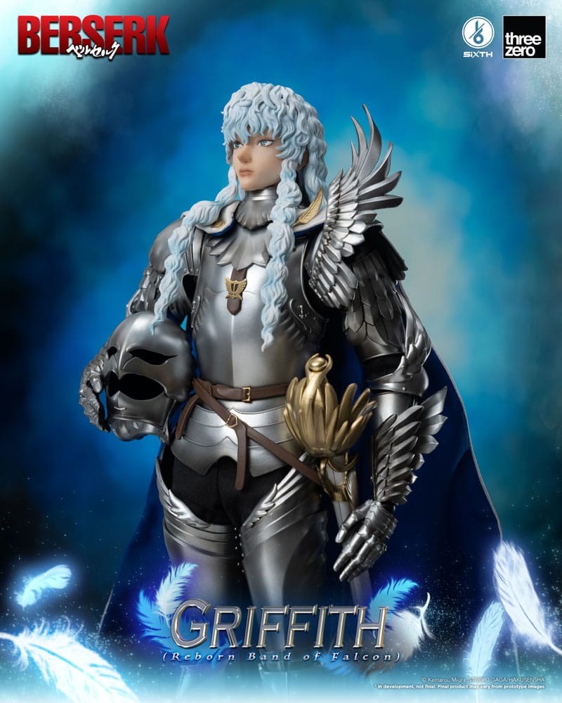 Berserk Action Figure 1/6 Griffith (Reborn Band of Falcon) Edizione Deluxe 40 cm