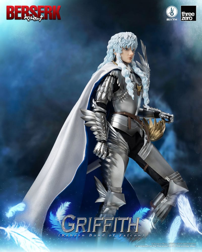 Berserk Action Figure 1/6 Griffith (Reborn Band of Falcon) Edizione Deluxe 40 cm