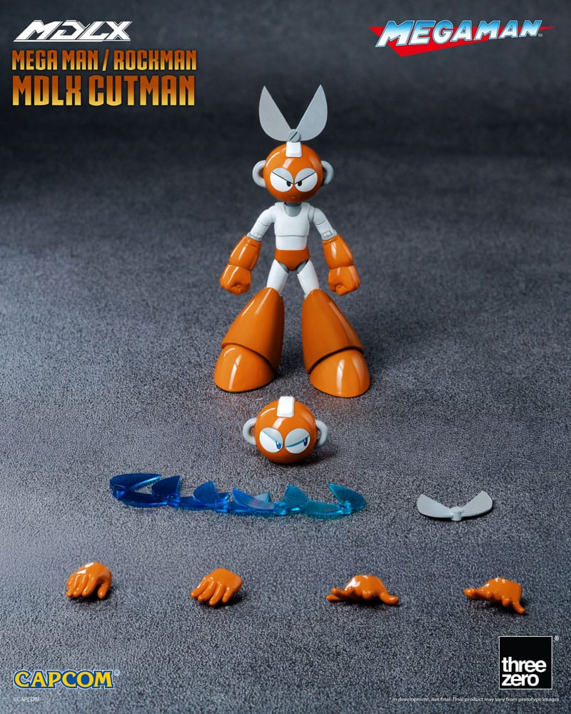 Mega Man MDLX Action Figure Rockman / Mega Man Cutman 12 cm