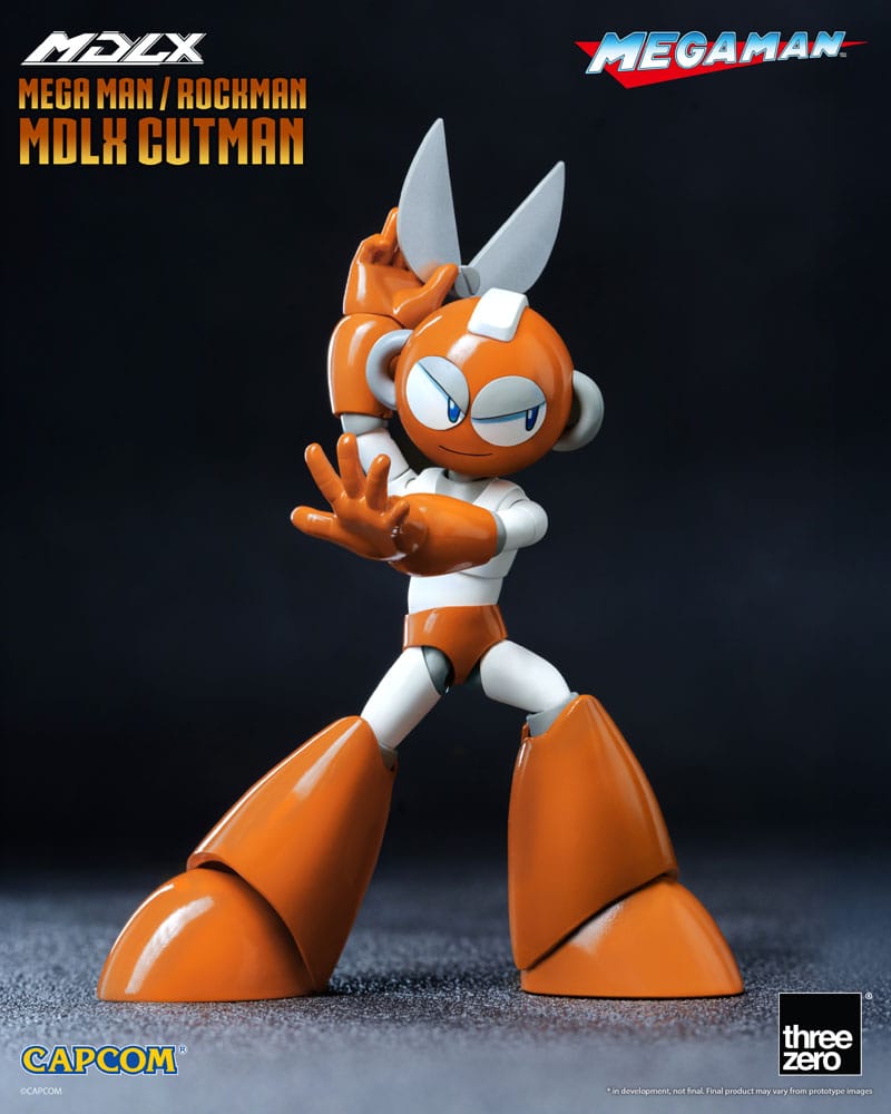 Mega Man MDLX Action Figure Rockman / Mega Man Cutman 12 cm