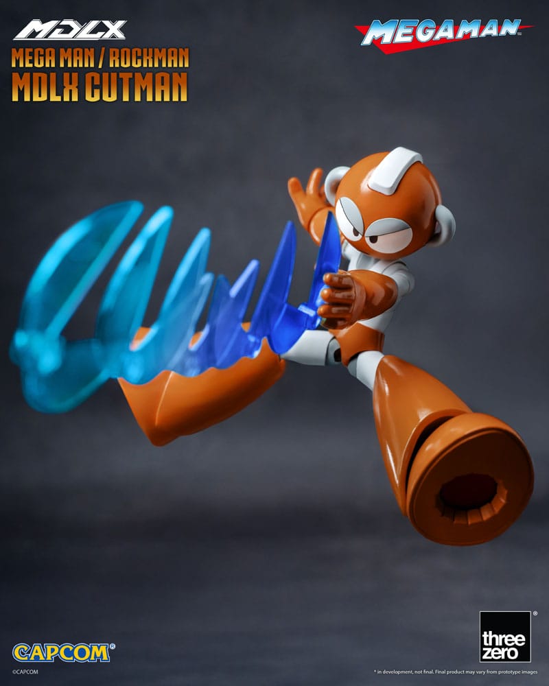Mega Man MDLX Action Figure Rockman / Mega Man Cutman 12 cm