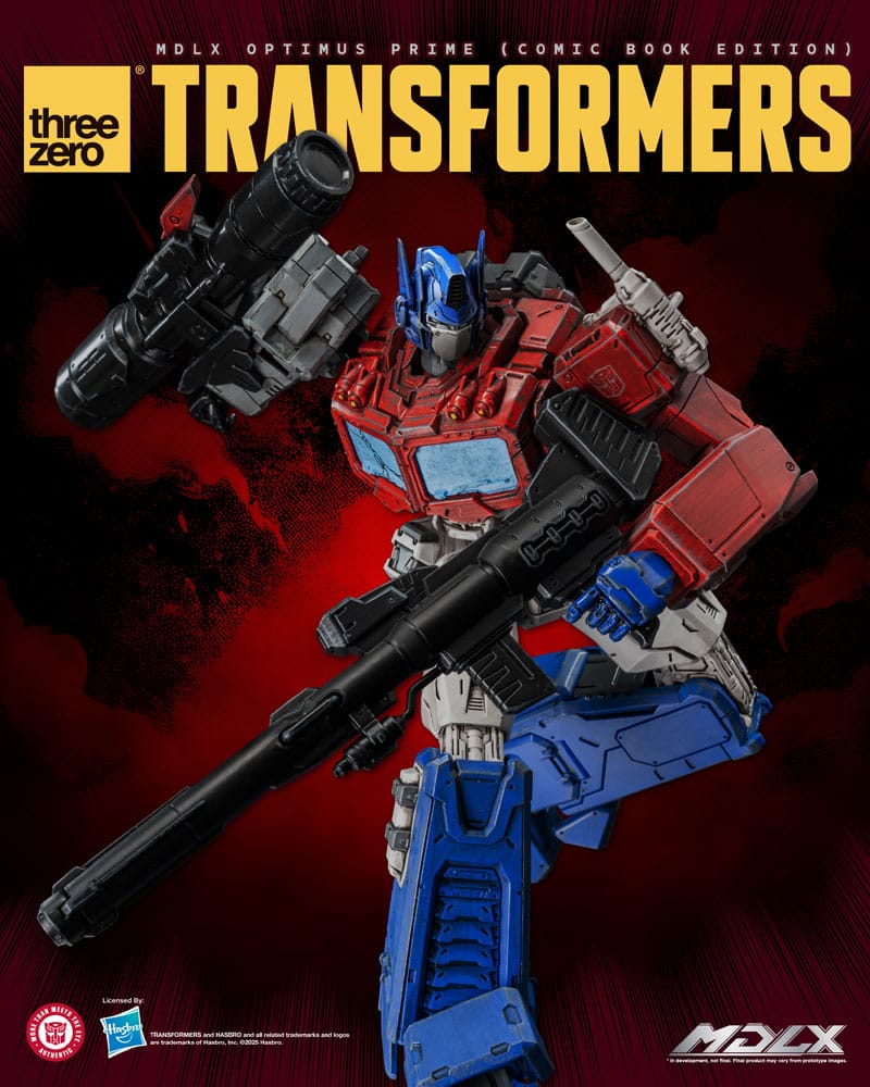 Transformers MDLX Action Figure Optimus Prime (Comic Book Edition) 18 cm