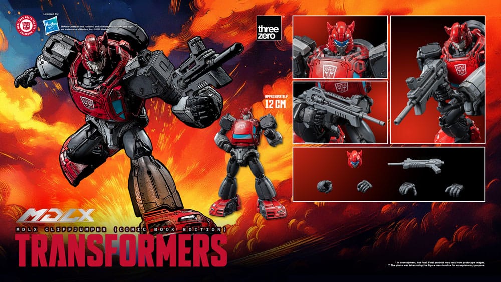 Transformers MDLX Action Figure Cliffjumper (Comic Book Edition) 12 cm