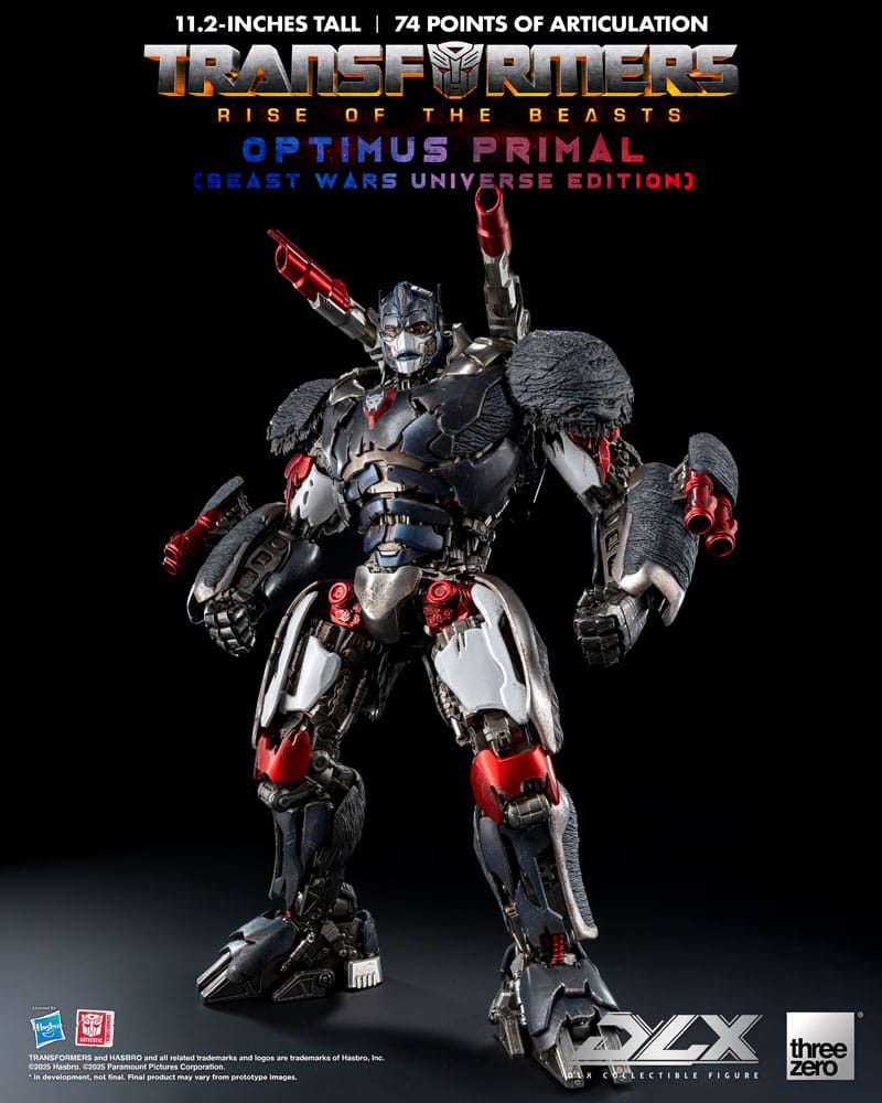 Transformers: Rise of the Beasts DLX Action Figure Optimus Primal (Beast Wars Universe Edition) 29 cm