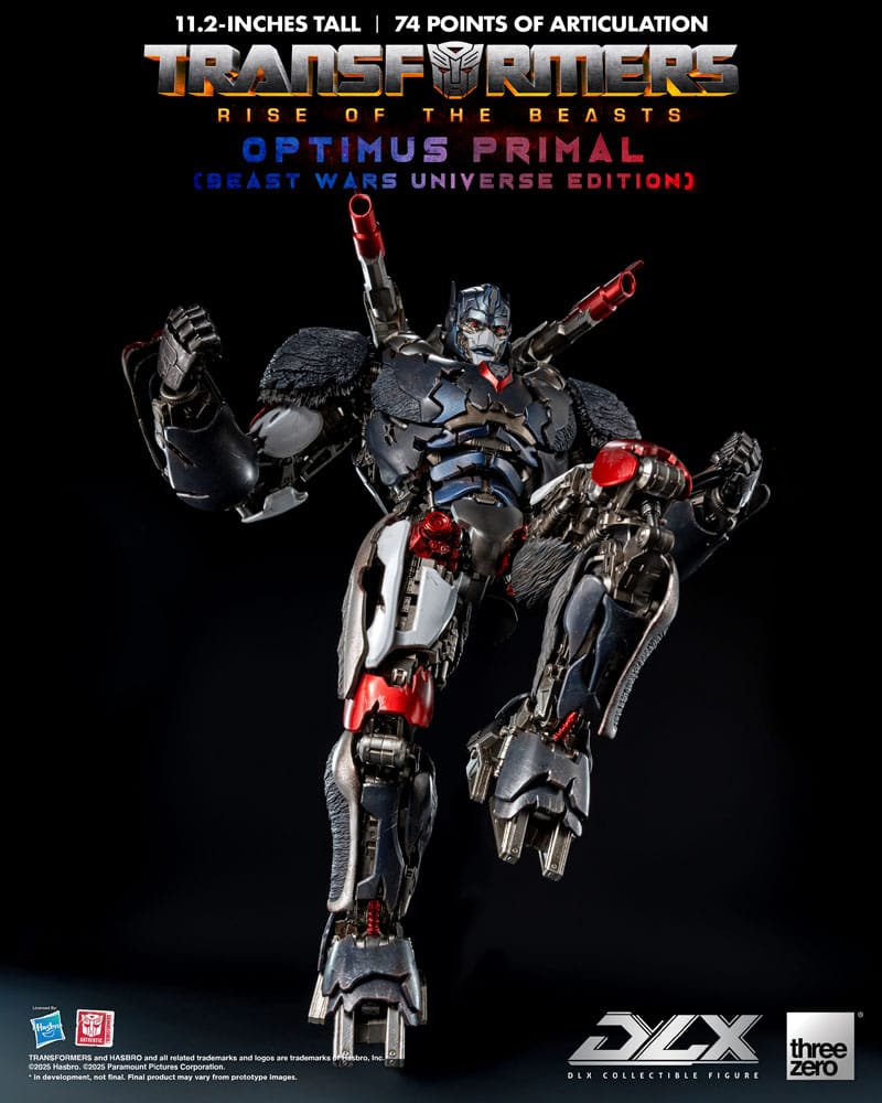 Transformers: Rise of the Beasts DLX Action Figure Optimus Primal (Beast Wars Universe Edition) 29 cm