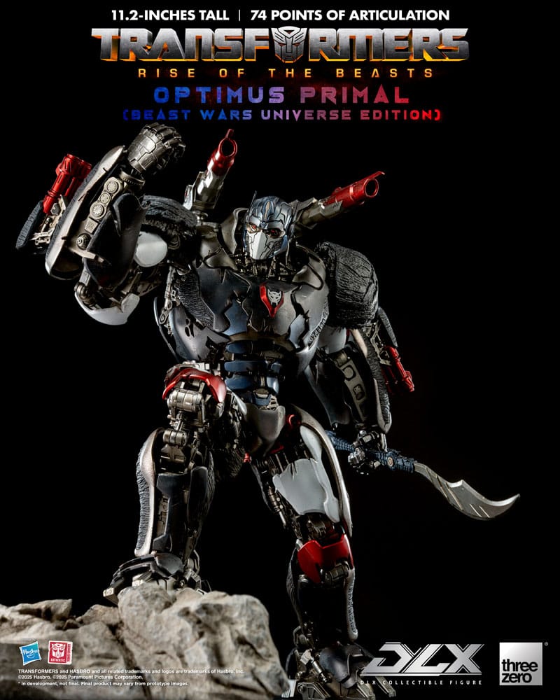 Transformers: Rise of the Beasts DLX Action Figure Optimus Primal (Beast Wars Universe Edition) 29 cm