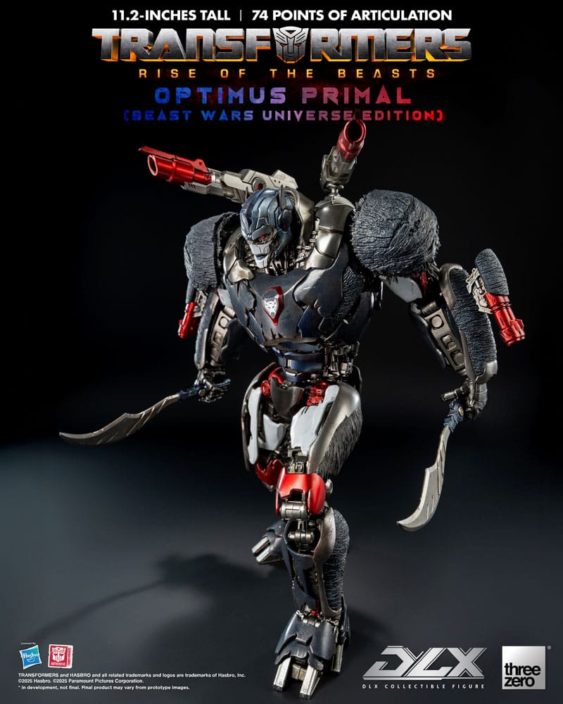 Transformers: Rise of the Beasts DLX Action Figure Optimus Primal (Beast Wars Universe Edition) 29 cm