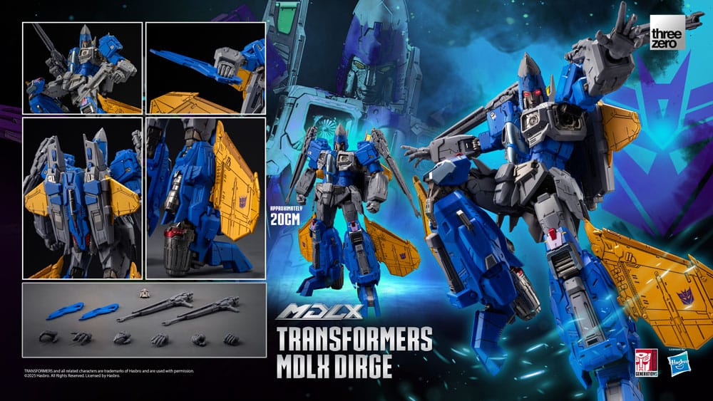 Transformers MDLX Action Figure Dirge 20 cm