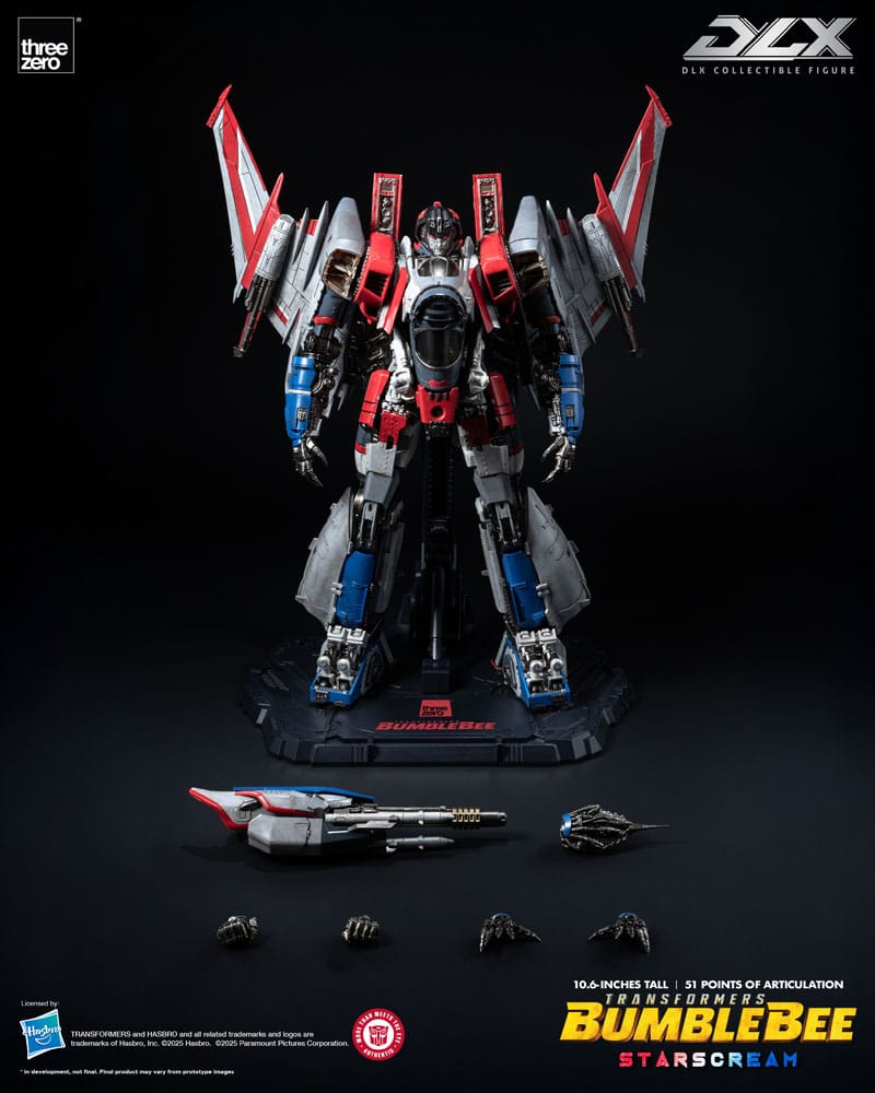Transformers DLX Action Figure Starscream Bumblebee 27 cm