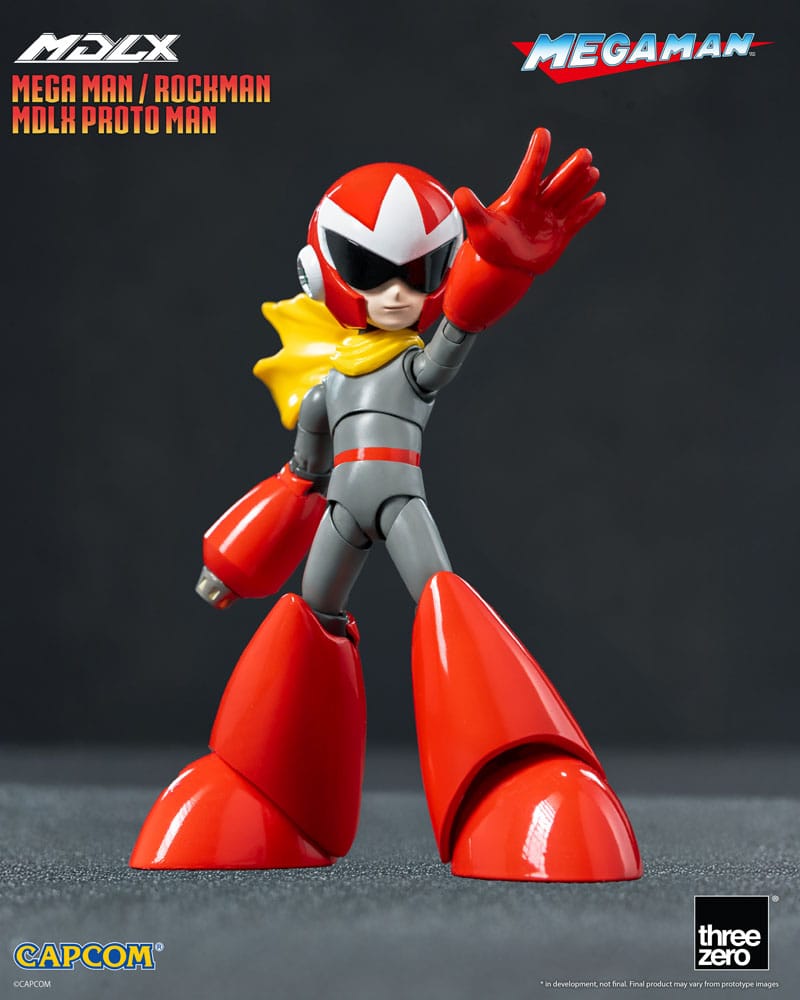 Mega Man MDLX Action Figure Rockman / Mega Man Proto Man 10 cm