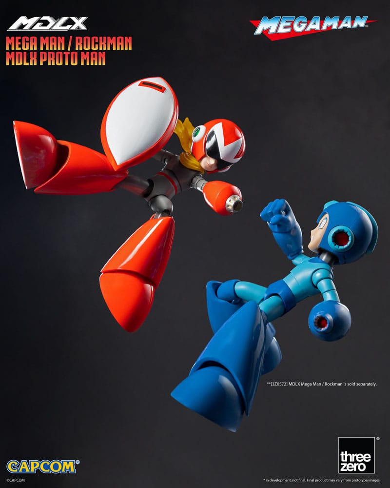 Mega Man MDLX Action Figure Rockman / Mega Man Proto Man 10 cm