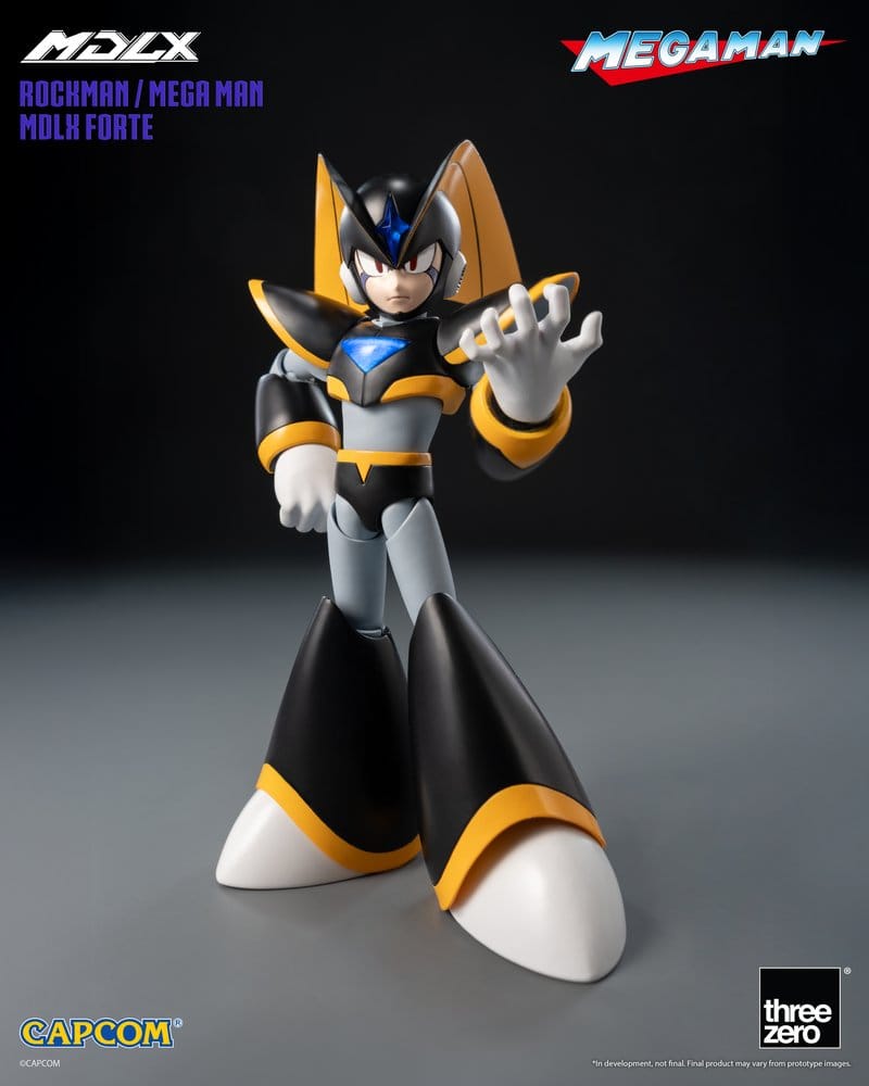 Mega Man MDLX Action Figure Rockman / Mega Man Forte 10 cm