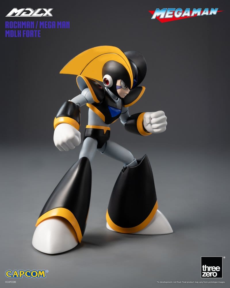 Mega Man MDLX Action Figure Rockman / Mega Man Forte 10 cm