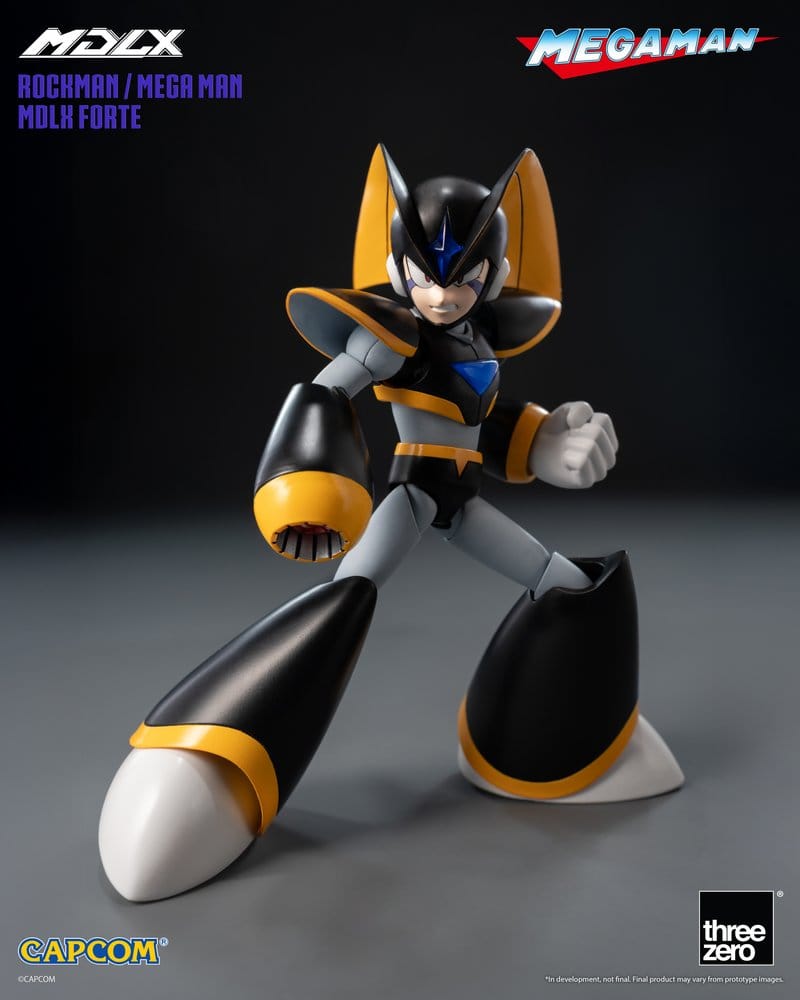 Mega Man MDLX Action Figure Rockman / Mega Man Forte 10 cm