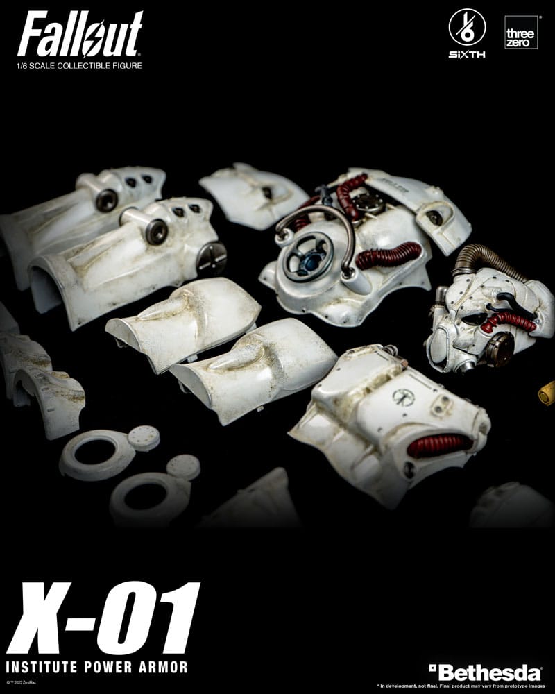 Fallout FigZero Action Figure 1/6 X-01 Institute Power Armor 37 cm