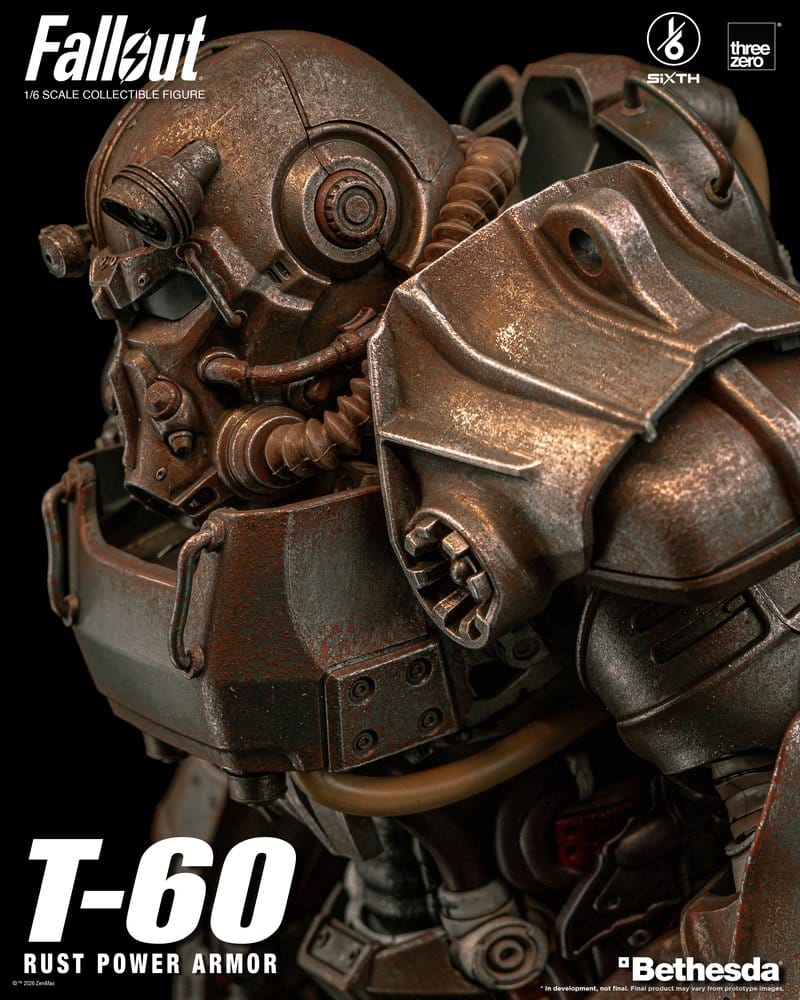 Fallout Action Figure 1/6 T-60 Rust Power Armor