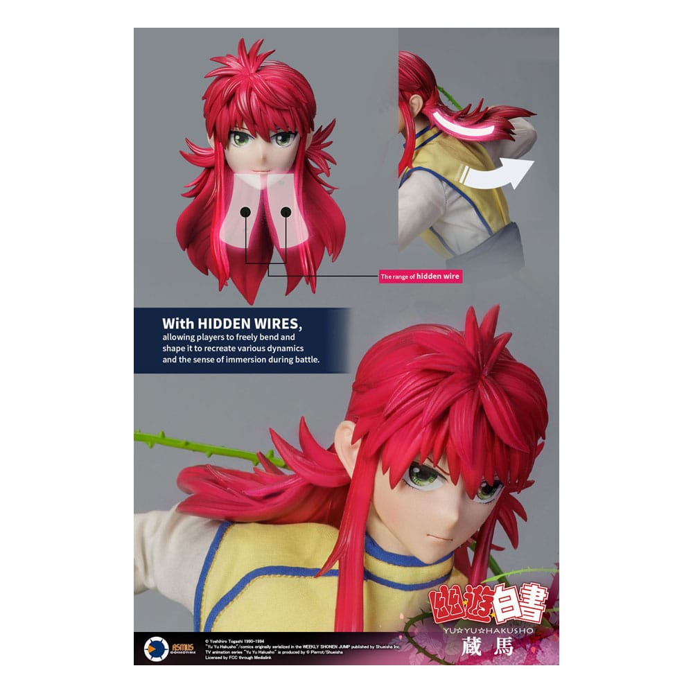 Yu Yu Hakusho Action Figure 1/6 Kurama (Edizione Lusso) 30 cm