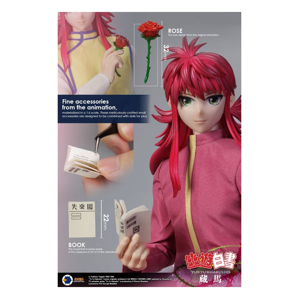 Yu Yu Hakusho Action Figure 1/6 Kurama (Edizione Lusso) 30 cm