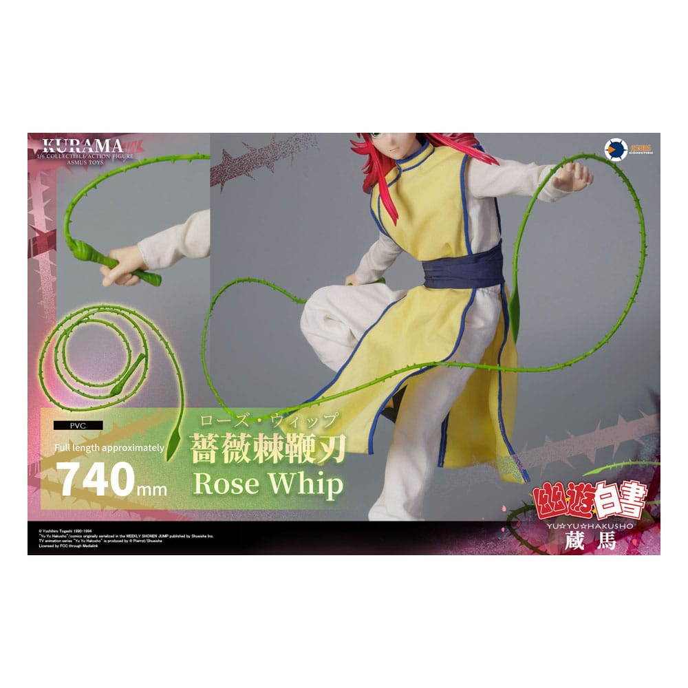 Yu Yu Hakusho Action Figure 1/6 Kurama (Edizione Lusso) 30 cm