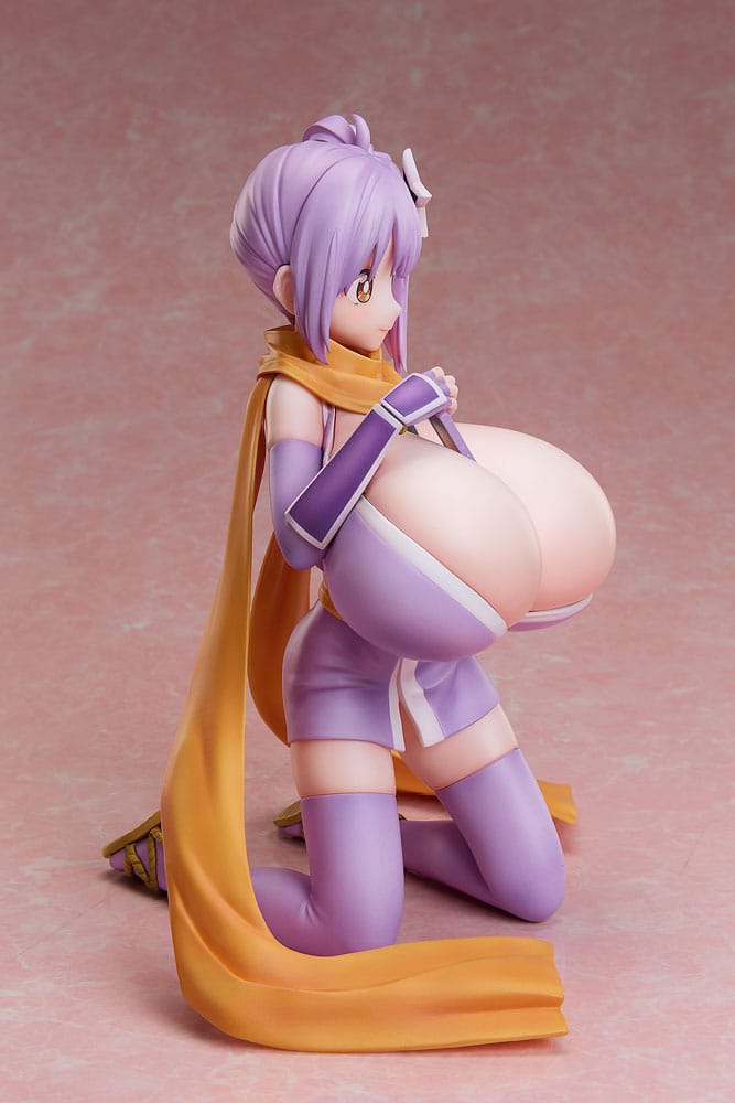 A Ninja and an Assassin Under One Roof Maid PVC Statue 1/4 Diecut Sticker Satoko Kusagakure Huge-Breasted Ver. 23 cm