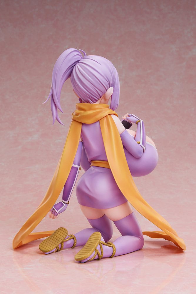 A Ninja and an Assassin Under One Roof Maid PVC Statue 1/4 Diecut Sticker Satoko Kusagakure Huge-Breasted Ver. 23 cm