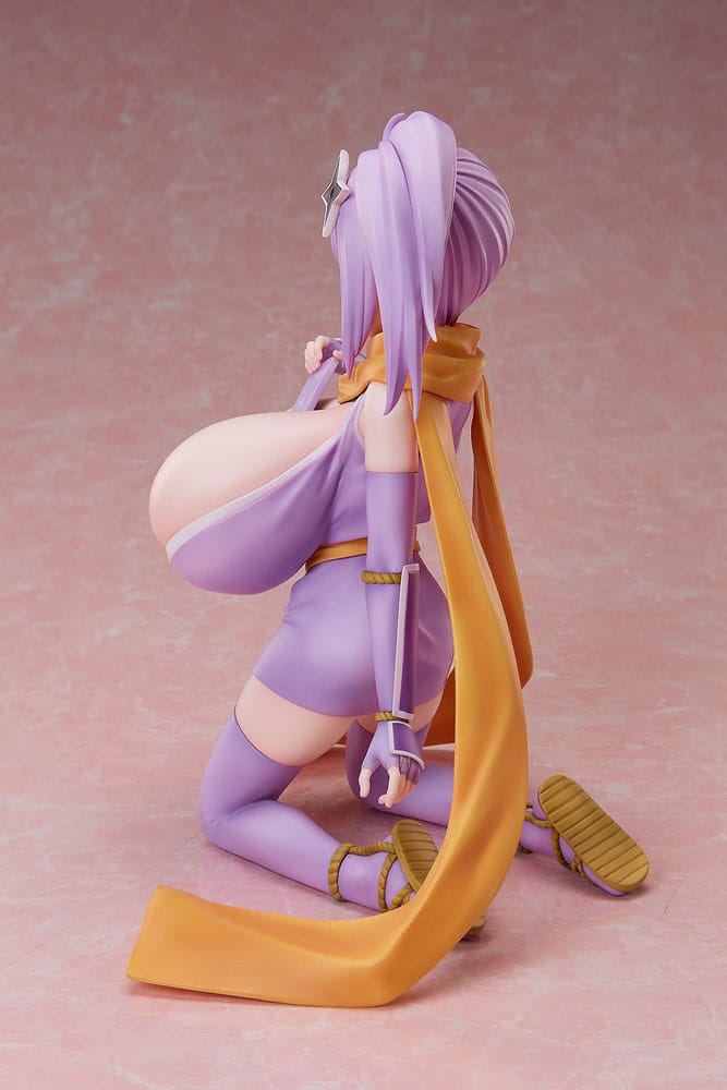 A Ninja and an Assassin Under One Roof Maid PVC Statue 1/4 Diecut Sticker Satoko Kusagakure Huge-Breasted Ver. 23 cm