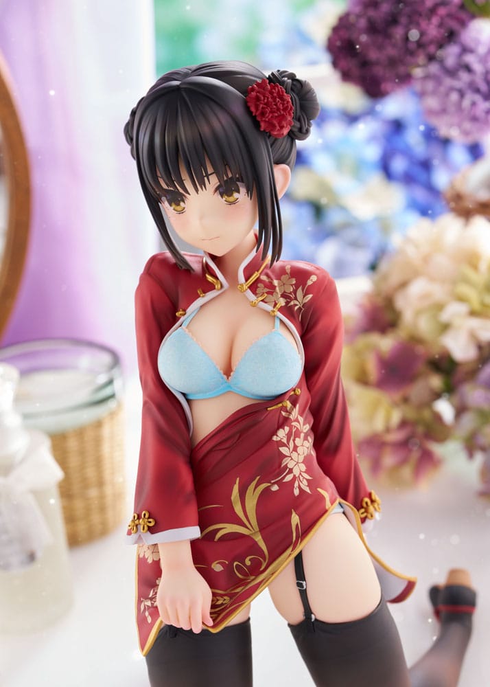 Cafe Stella and the Reaper´s Butterfly PVC Statue 1/3.5 Natsume Shiki Chinese Clothes Ver. AmiAmi Limited Edition 30 cm