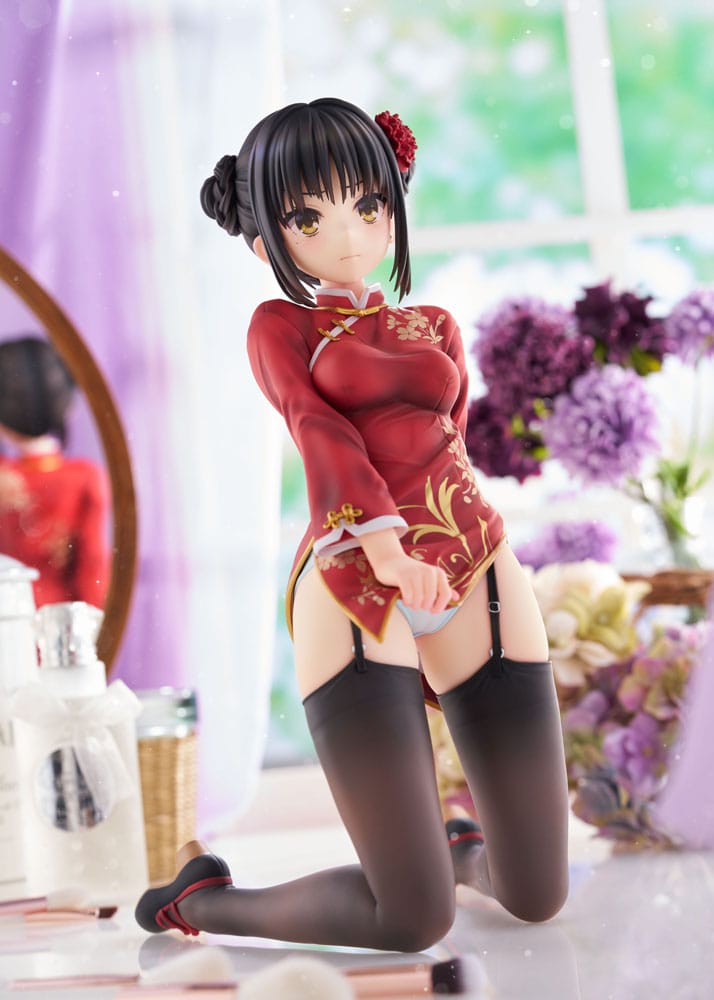 Cafe Stella and the Reaper´s Butterfly PVC Statue 1/3.5 Natsume Shiki Chinese Clothes Ver. AmiAmi Limited Edition 30 cm