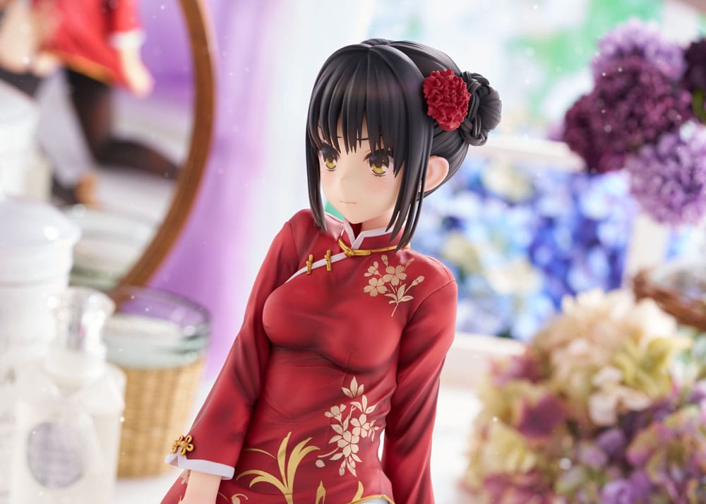 Cafe Stella and the Reaper´s Butterfly PVC Statue 1/3.5 Natsume Shiki Chinese Clothes Ver. AmiAmi Limited Edition 30 cm