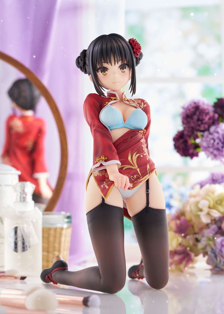 Cafe Stella and the Reaper´s Butterfly PVC Statue 1/3.5 Natsume Shiki Chinese Clothes Ver. AmiAmi Limited Edition 30 cm