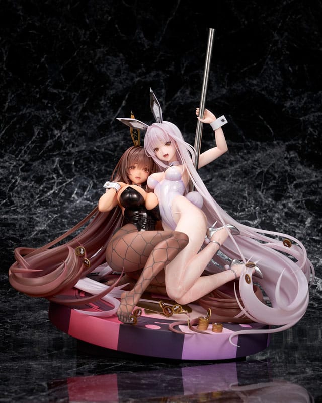 Goddess of Victory: Nikke Statue 1/7 Noir & Blanc Bunny X 777 Ver. 28 cm