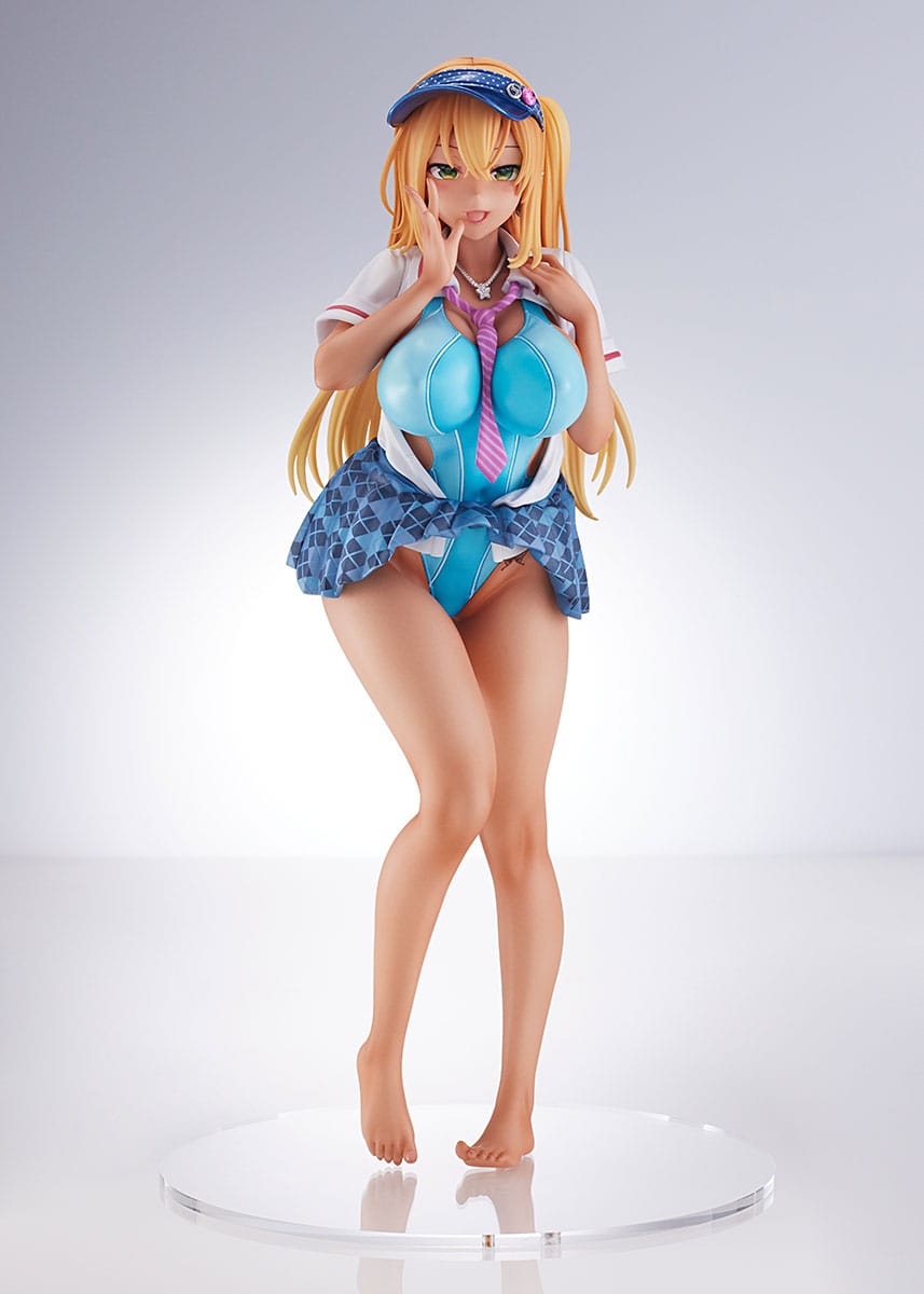 Statua in PVC personaggio originale 1/6 Dai Kasshoku Jidai Yuse 26 cm