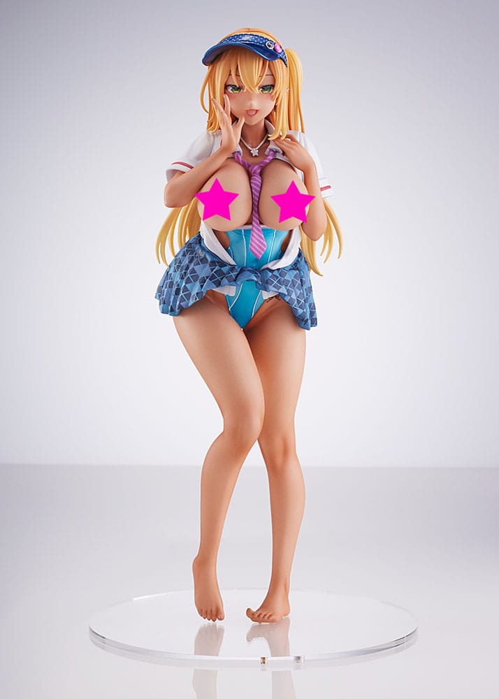 Statua in PVC personaggio originale 1/6 Dai Kasshoku Jidai Yuse 26 cm