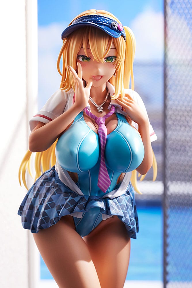 Statua in PVC personaggio originale 1/6 Dai Kasshoku Jidai Yuse 26 cm