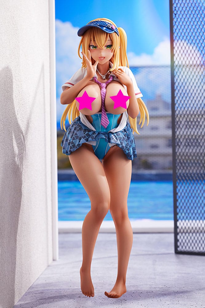Statua in PVC personaggio originale 1/6 Dai Kasshoku Jidai Yuse 26 cm