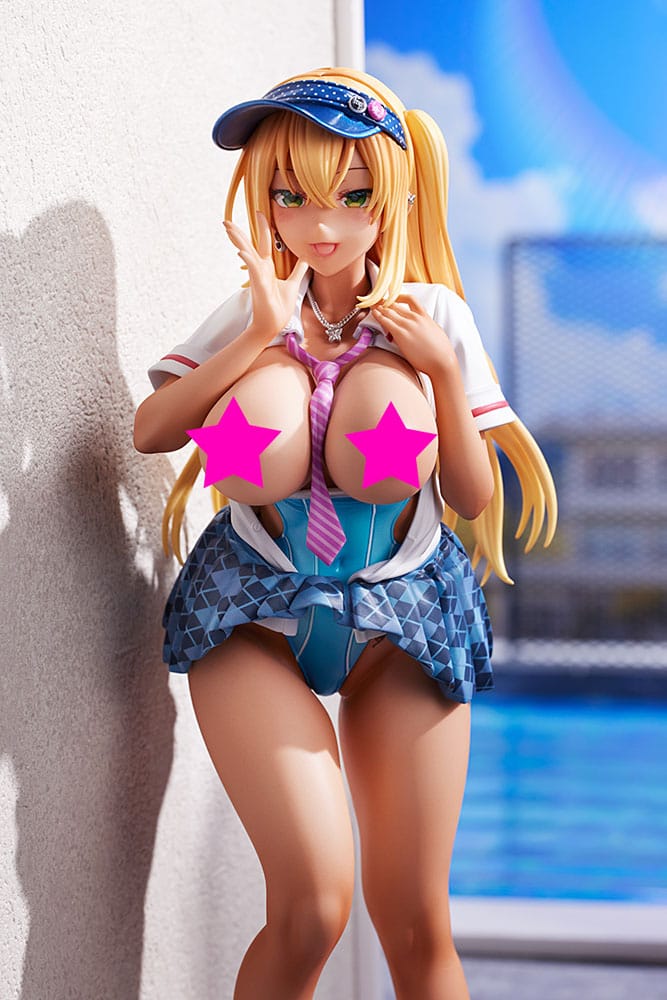 Statua in PVC personaggio originale 1/6 Dai Kasshoku Jidai Yuse 26 cm