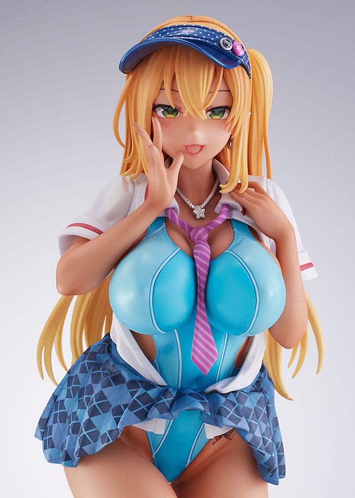 Statua in PVC personaggio originale 1/6 Dai Kasshoku Jidai Yuse 26 cm