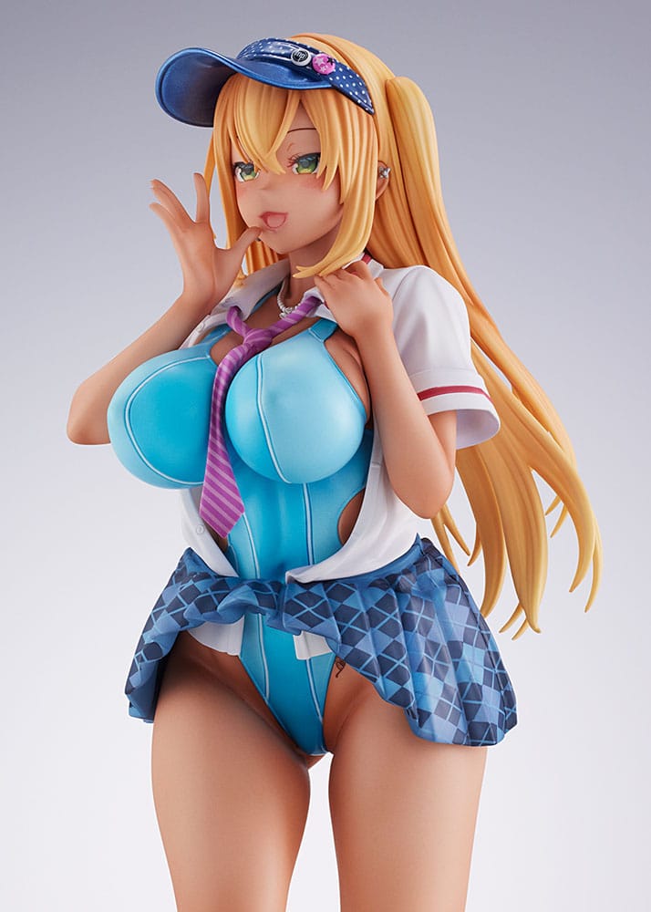 Statua in PVC personaggio originale 1/6 Dai Kasshoku Jidai Yuse 26 cm