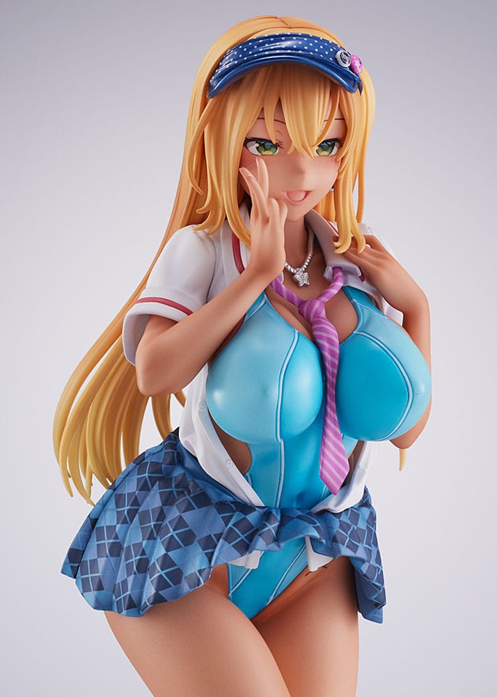 Statua in PVC personaggio originale 1/6 Dai Kasshoku Jidai Yuse 26 cm