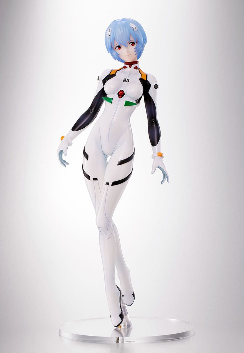 Statua Evangelion in PVC 1/6 Nuova edizione teatrale Rei Ayanami 27 cm