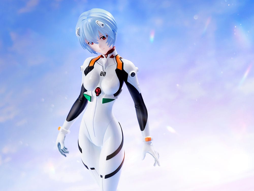 Statua Evangelion in PVC 1/6 Nuova edizione teatrale Rei Ayanami 27 cm