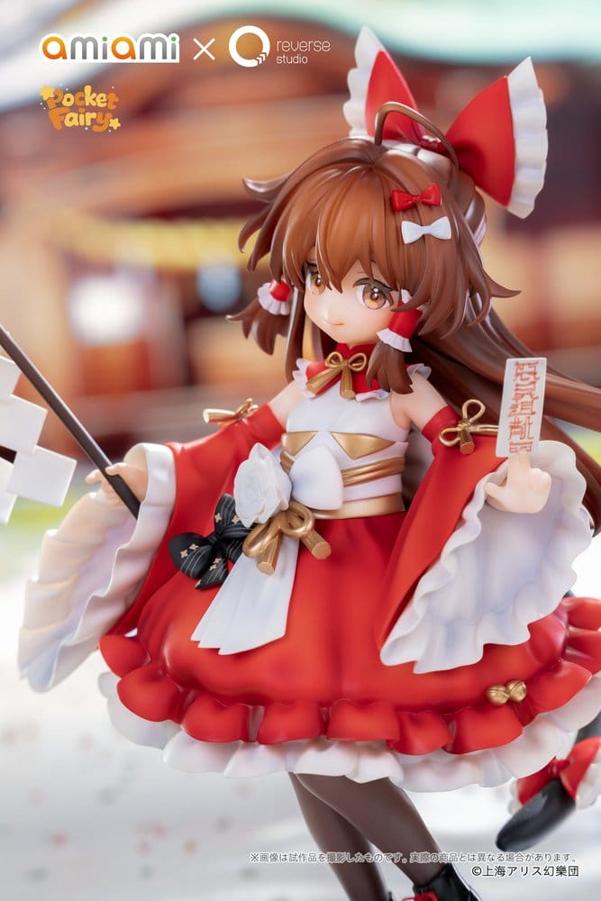 Touhou Project Reverse Palm Spirit PVC Figure Reimu Hakurei 15 cm