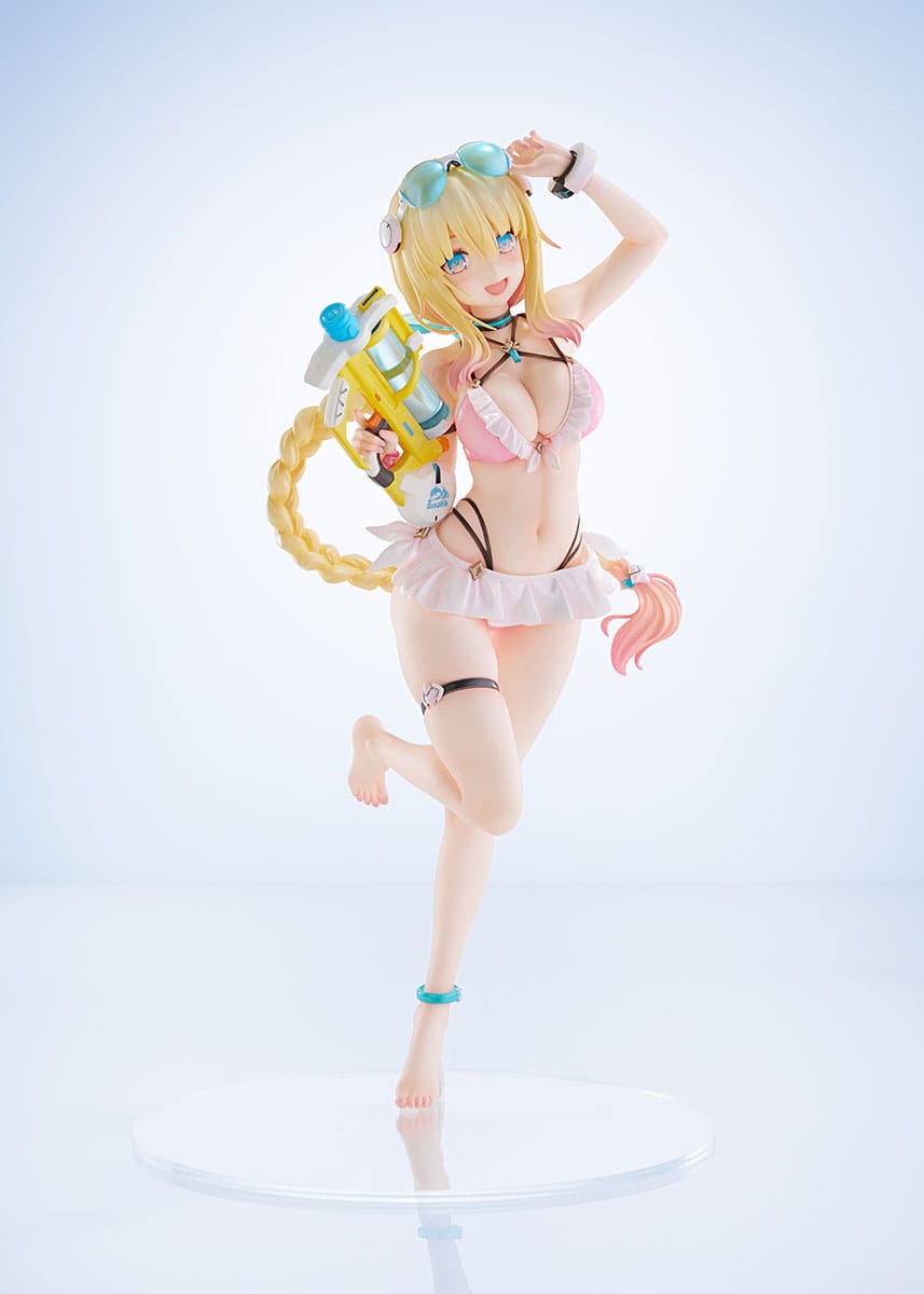 Phantasy Star Online PVC Statue 1/7 es Akhtal Summer Vacation 24 cm