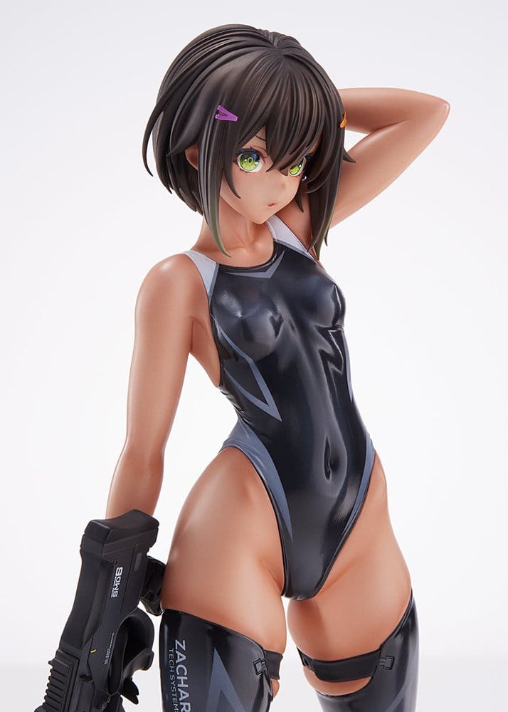 Arms Note PVC Figure 1/7 Buchou-chan of the Swimming Club 22 cm (re-run)